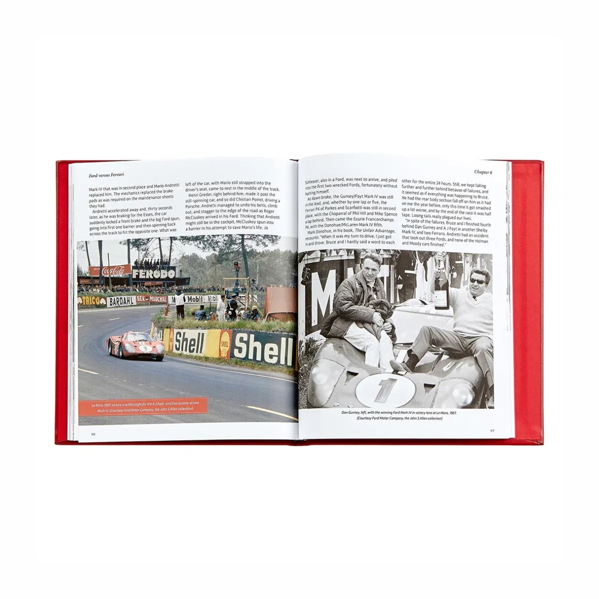 Levenger Books*Ford vs Ferrari Leather Bound Edition