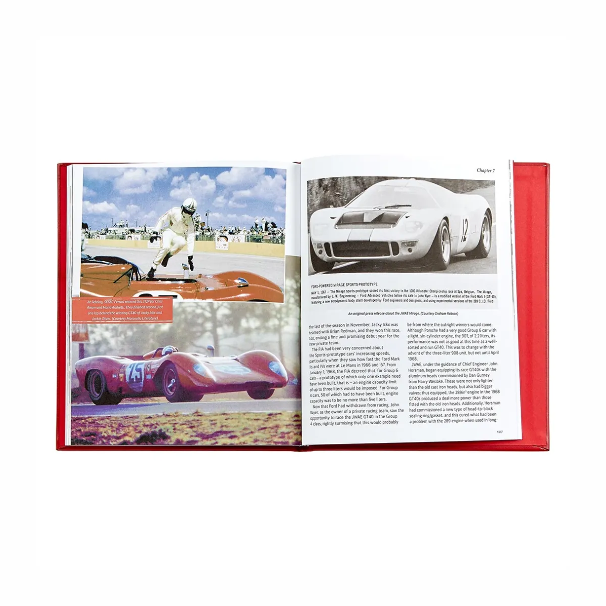 Levenger Books*Ford vs Ferrari Leather Bound Edition