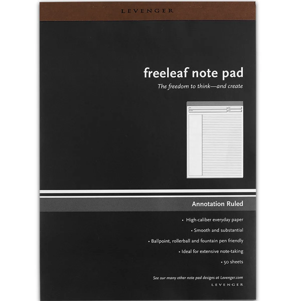 Levenger Freeleaf & Notepads|1987 Collection*Freeleaf Annotation Ruled Pads (set of 5)