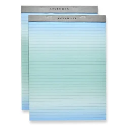 Levenger Freeleaf & Notepads*Freeleaf Blue Ombre Gradient Ruled Pads (set of 2)