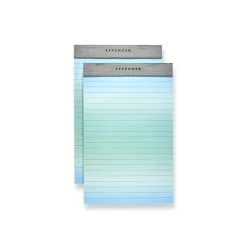 Levenger Freeleaf & Notepads*Freeleaf Blue Ombre Gradient Ruled Pads (set of 2)