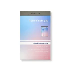 Levenger Freeleaf & Notepads*Freeleaf Cabana Color Gradient Annotation Ruled Pads (set of 2)