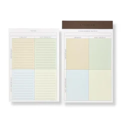 Levenger Freeleaf & Notepads*Freeleaf Eisenhower Priorities Matrix Pads (set of 2)