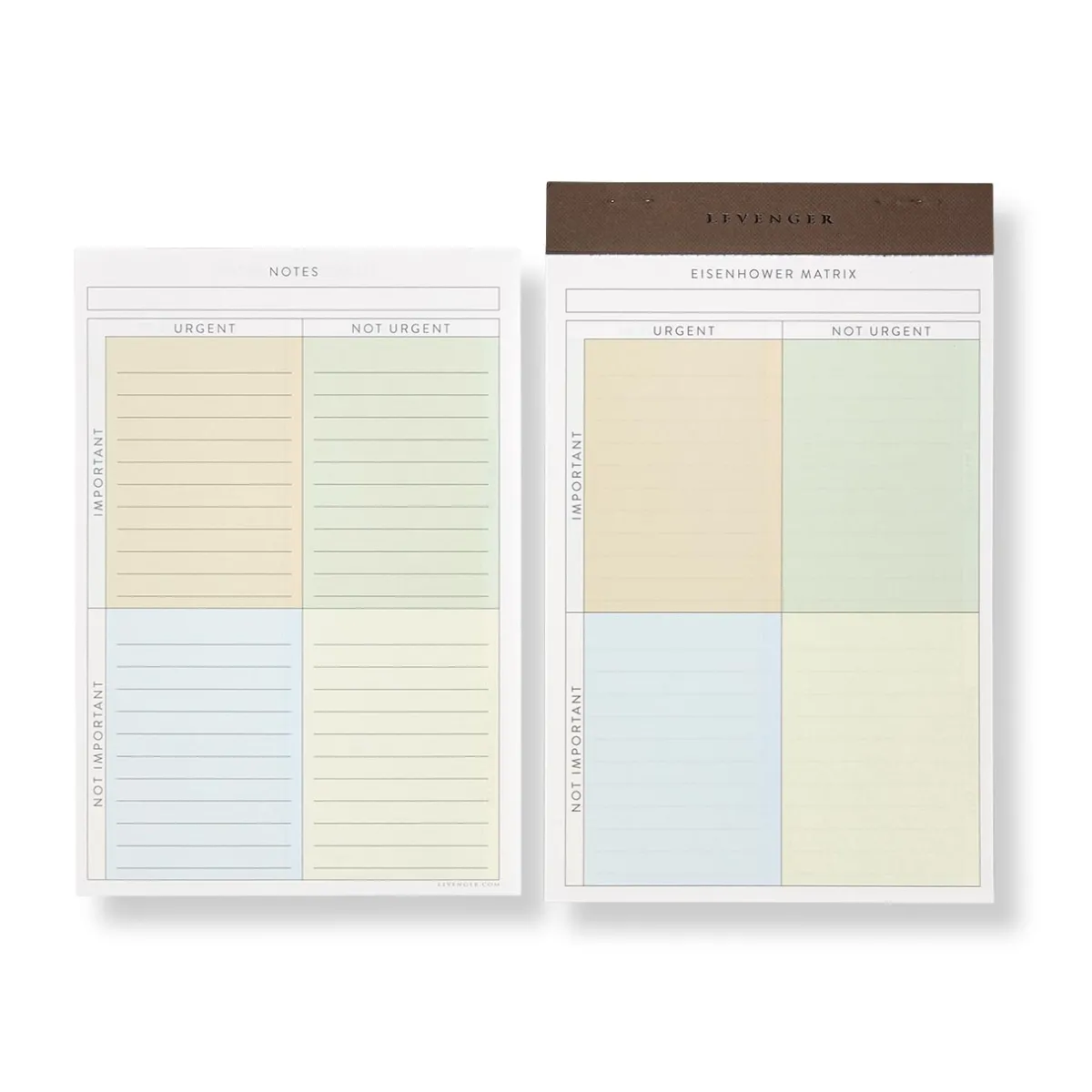 Levenger Freeleaf & Notepads*Freeleaf Eisenhower Priorities Matrix Pads (set of 2)