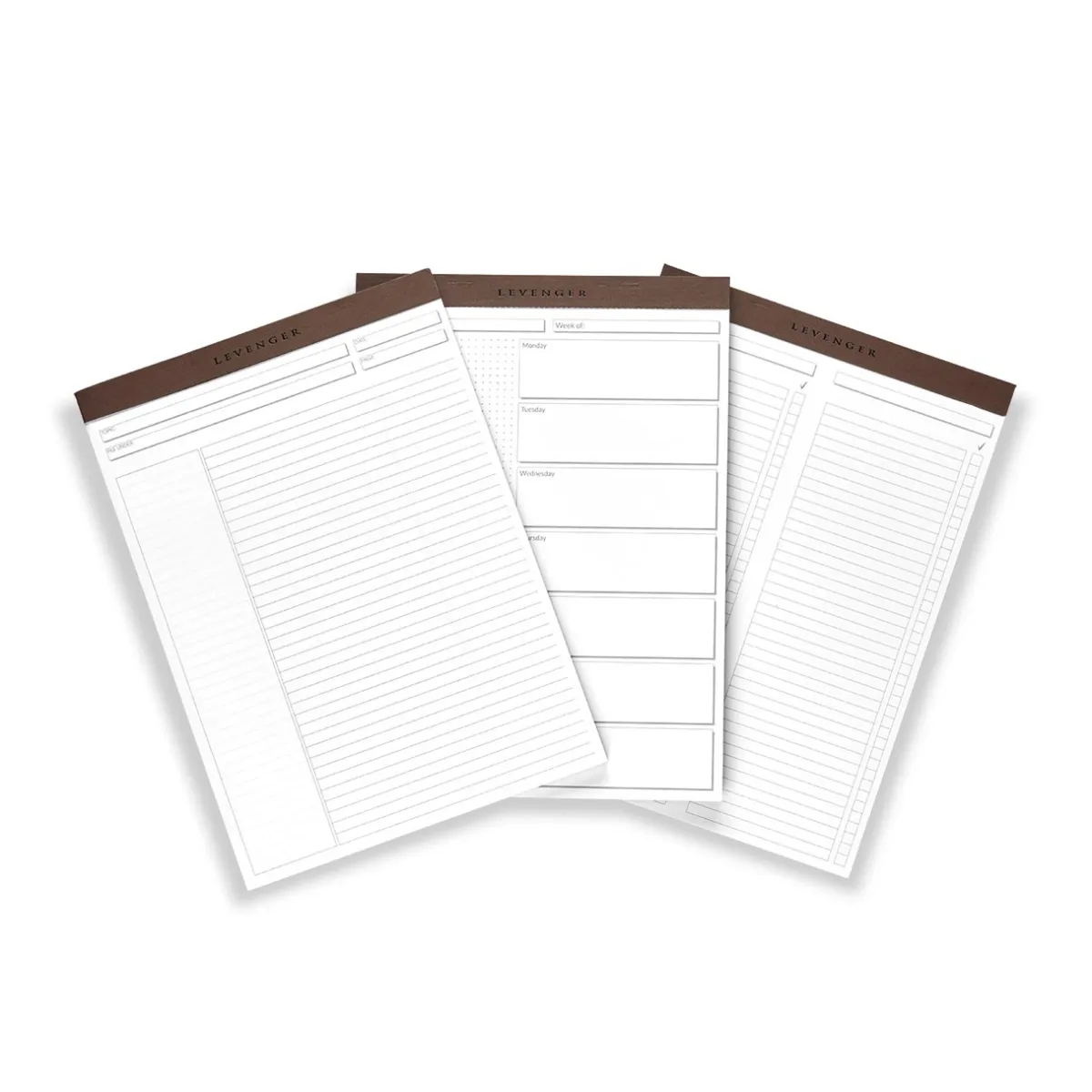 Levenger Freeleaf & Notepads*Freeleaf Favorites Pad Trio