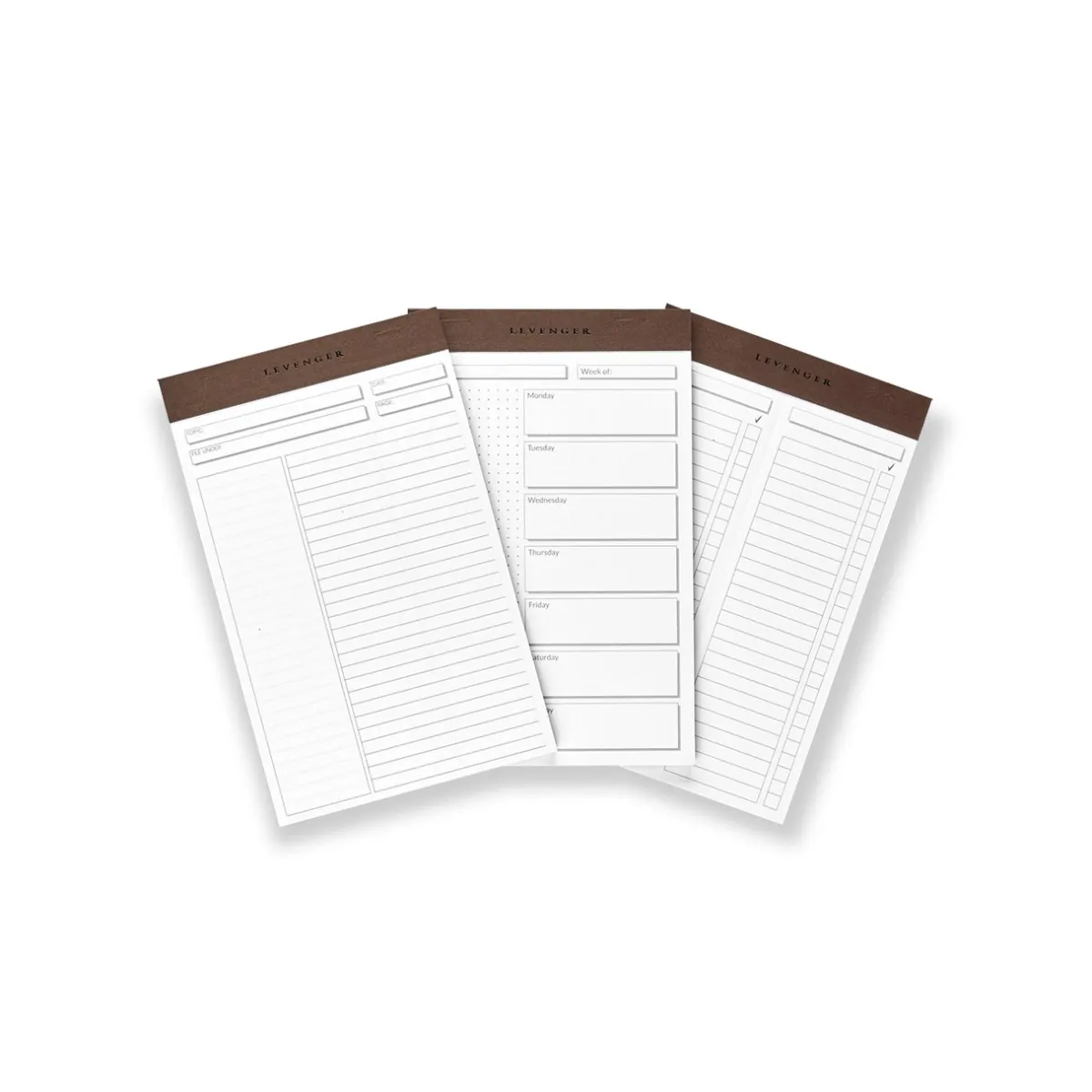 Levenger Freeleaf & Notepads*Freeleaf Favorites Pad Trio