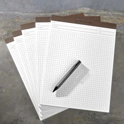 Levenger Freeleaf & Notepads*Freeleaf Full Page Grid Pads (set of 5)