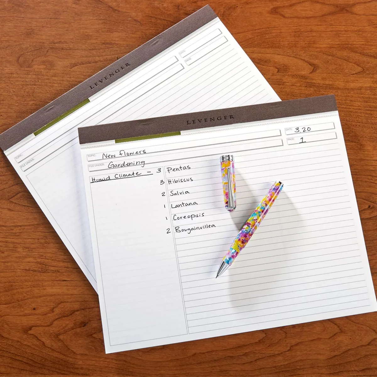 Levenger Freeleaf & Notepads*Freeleaf Horizontal Annotation Ruled Pads (set of 2)