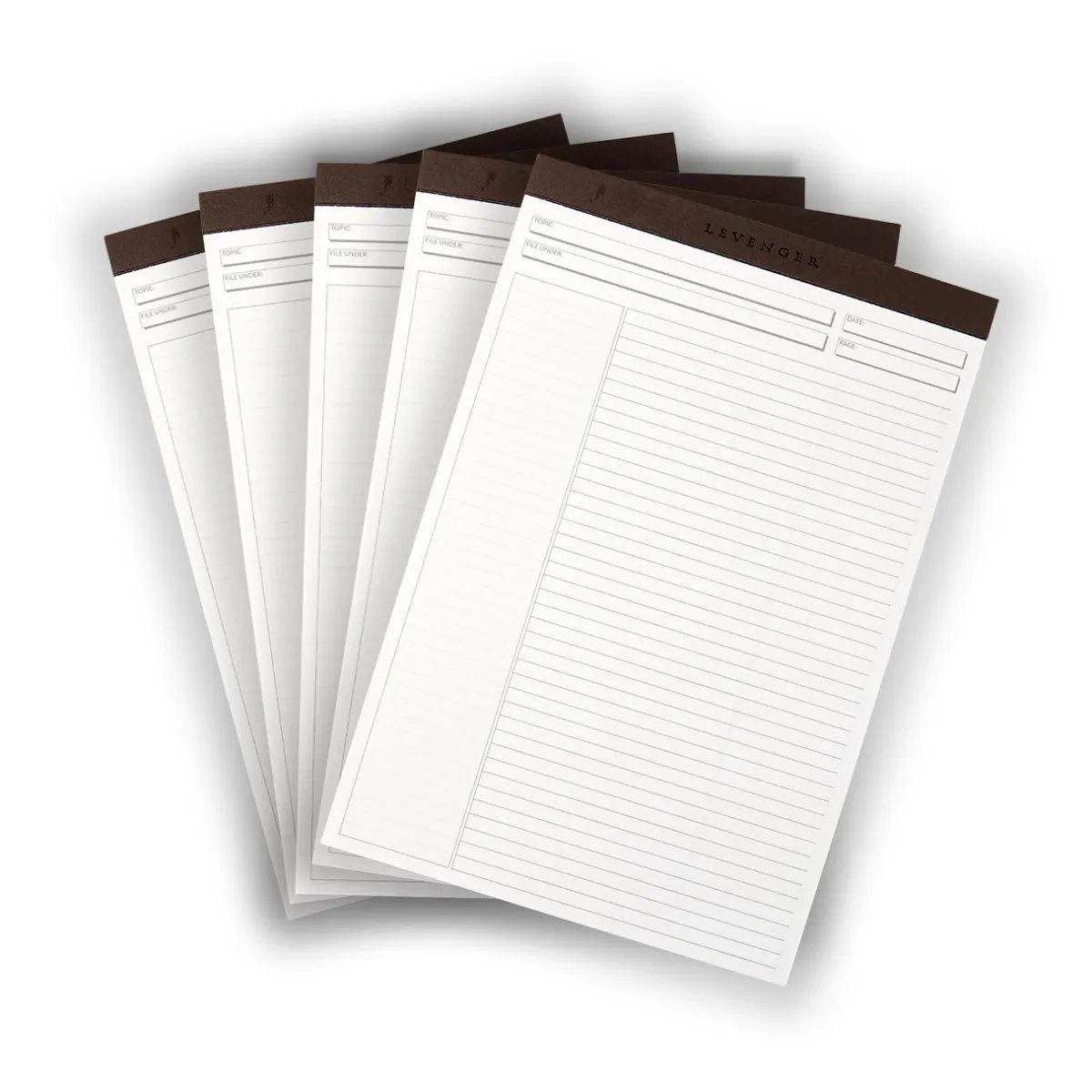 Levenger Freeleaf & Notepads*Freeleaf International Annotation Ruled Pads (set of 5)