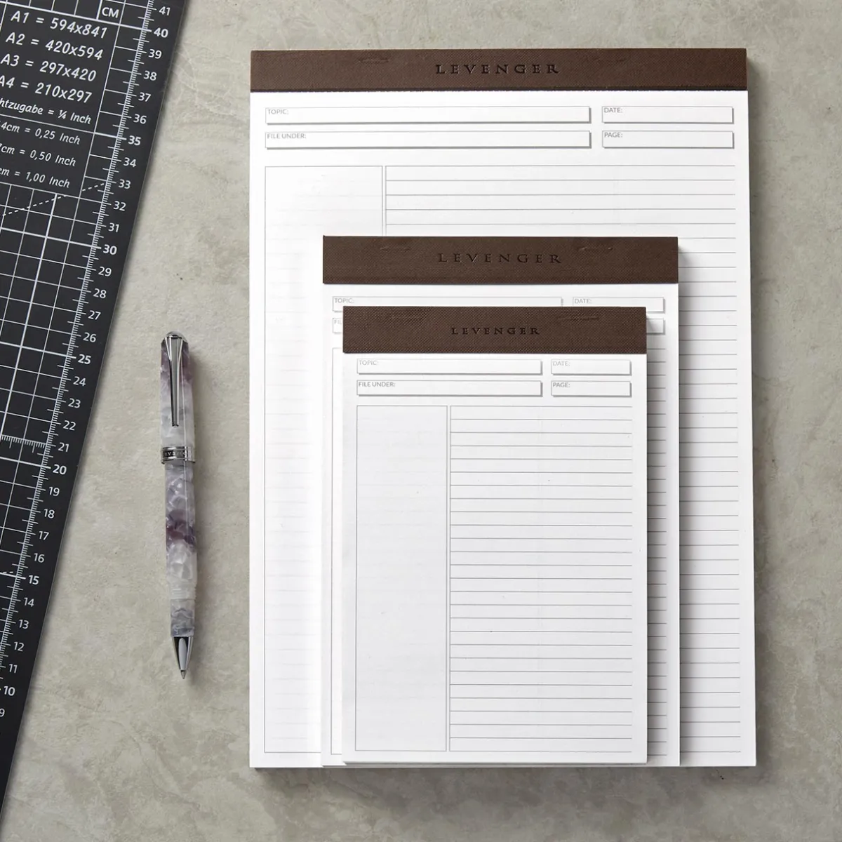 Levenger Freeleaf & Notepads*Freeleaf International Annotation Ruled Pads (set of 5)