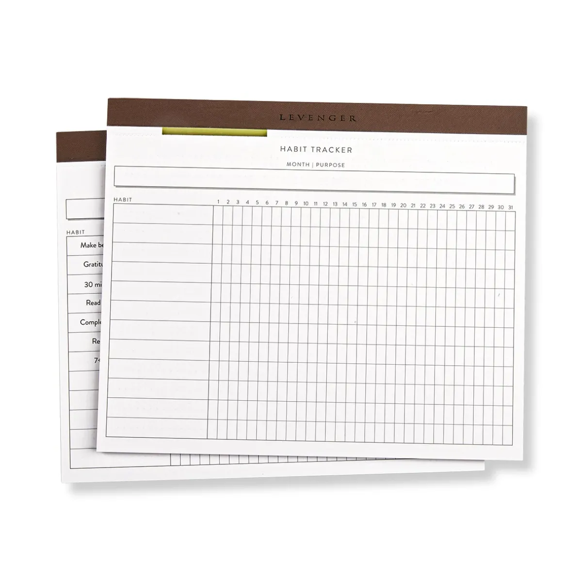 Levenger Freeleaf & Notepads|Planners & Agendas*Freeleaf Measure and Manage Tracker Pads (set of 2)