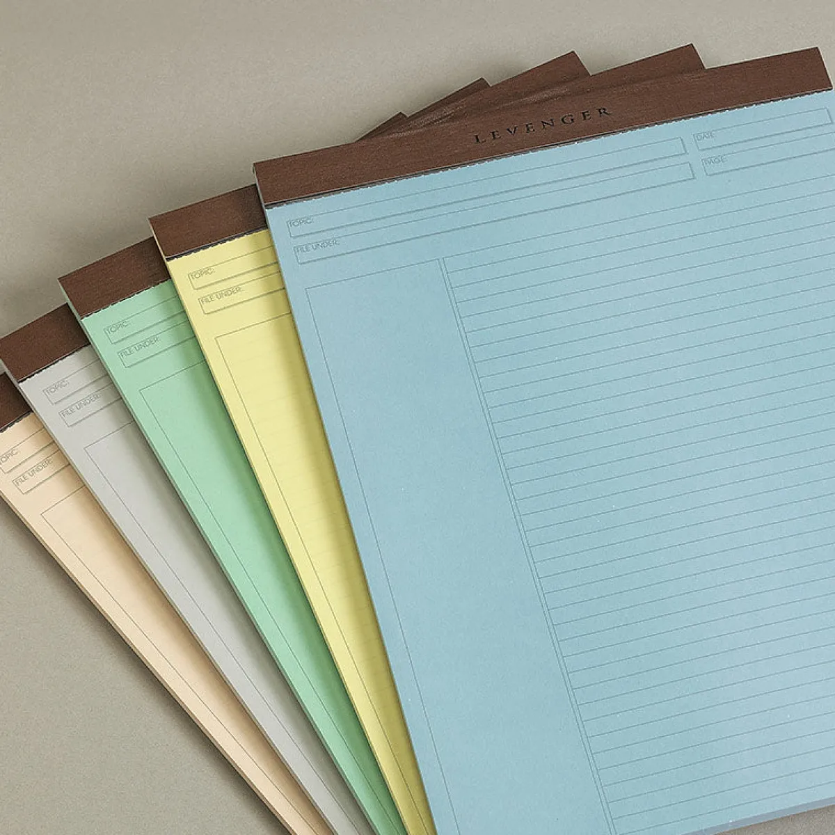 Levenger Freeleaf & Notepads*Freeleaf Multicolored Annotation Ruled Pads (set of 5)