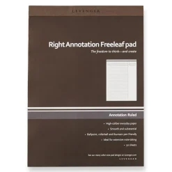 Levenger Freeleaf & Notepads*Freeleaf Right Annotation Ruled Notepad (set of 5)