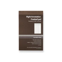 Levenger Freeleaf & Notepads*Freeleaf Right Annotation Ruled Notepad (set of 5)