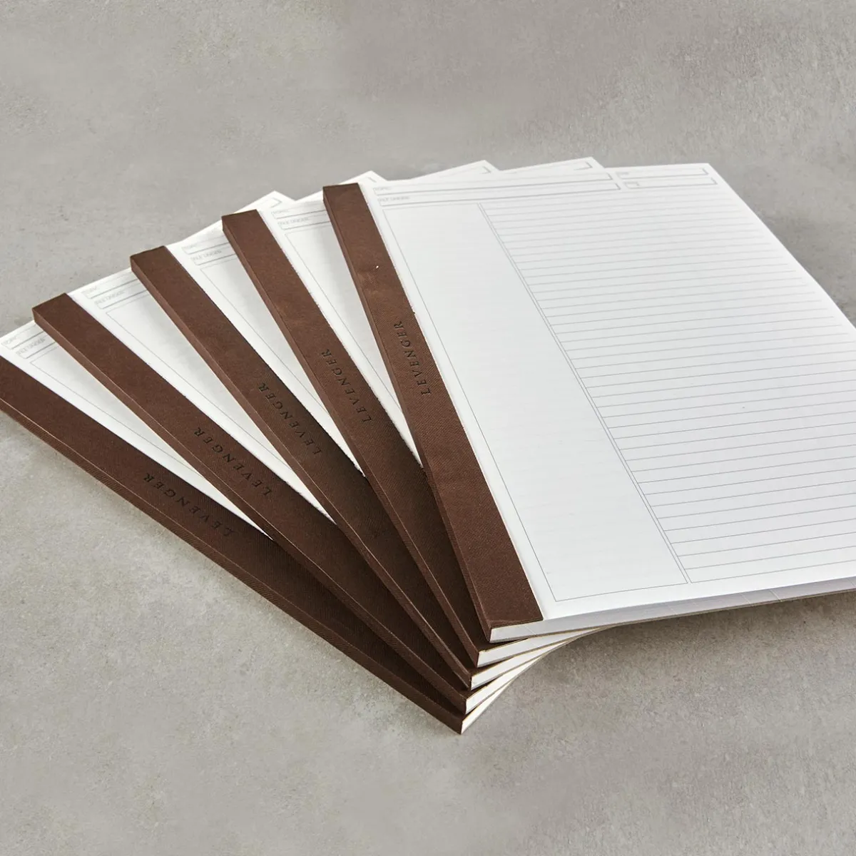 Levenger Freeleaf & Notepads*Freeleaf Sidesaddle Desk Pads (set of 5)