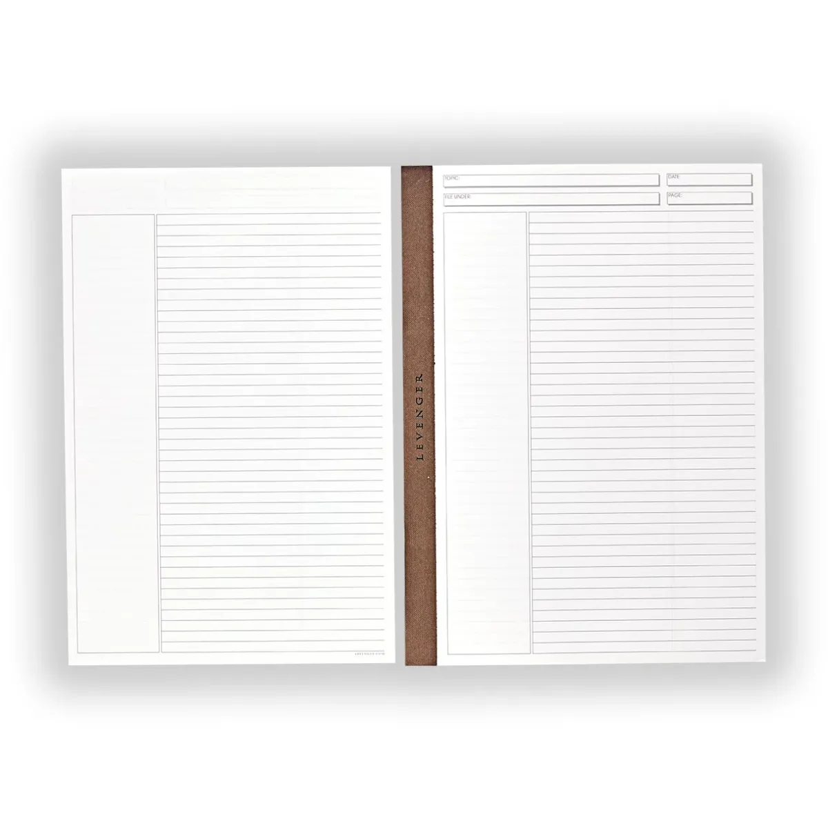 Levenger Freeleaf & Notepads*Freeleaf Sidesaddle Desk Pads (set of 5)