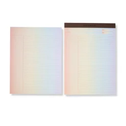 Levenger Freeleaf & Notepads*Freeleaf Vibrant Color Gradient Annotation Ruled Pads (set of 2)