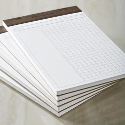 Levenger Freeleaf & Notepads*Freeleaf White Annotation Grid Pads (set of 5)
