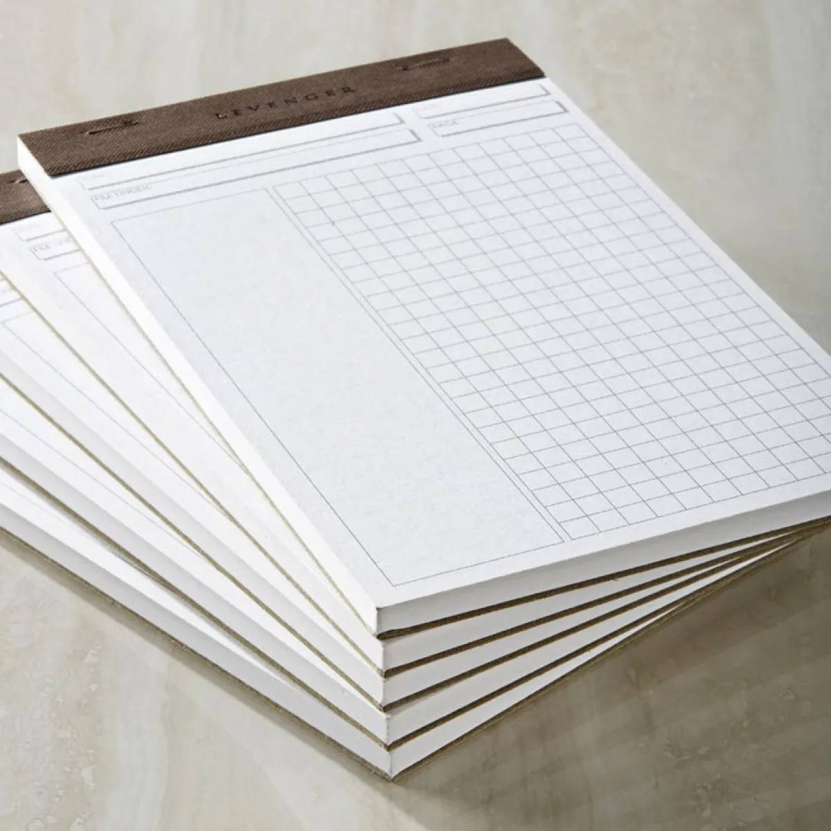Levenger Freeleaf & Notepads*Freeleaf White Annotation Grid Pads (set of 5)
