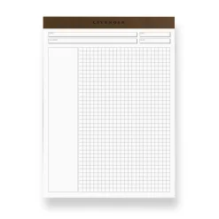 Levenger Freeleaf & Notepads*Freeleaf White Annotation Grid Pads (set of 5)