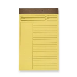 Levenger Freeleaf & Notepads*Freeleaf Yellow Annotation Ruled Pads (set of 5)