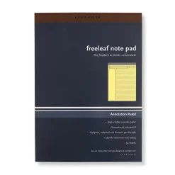 Levenger Freeleaf & Notepads*Freeleaf Yellow Annotation Ruled Pads (set of 5)