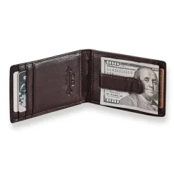 Levenger Wallets & Card Cases*Front Pocket Privacy Bifold Wallet with Money Clip