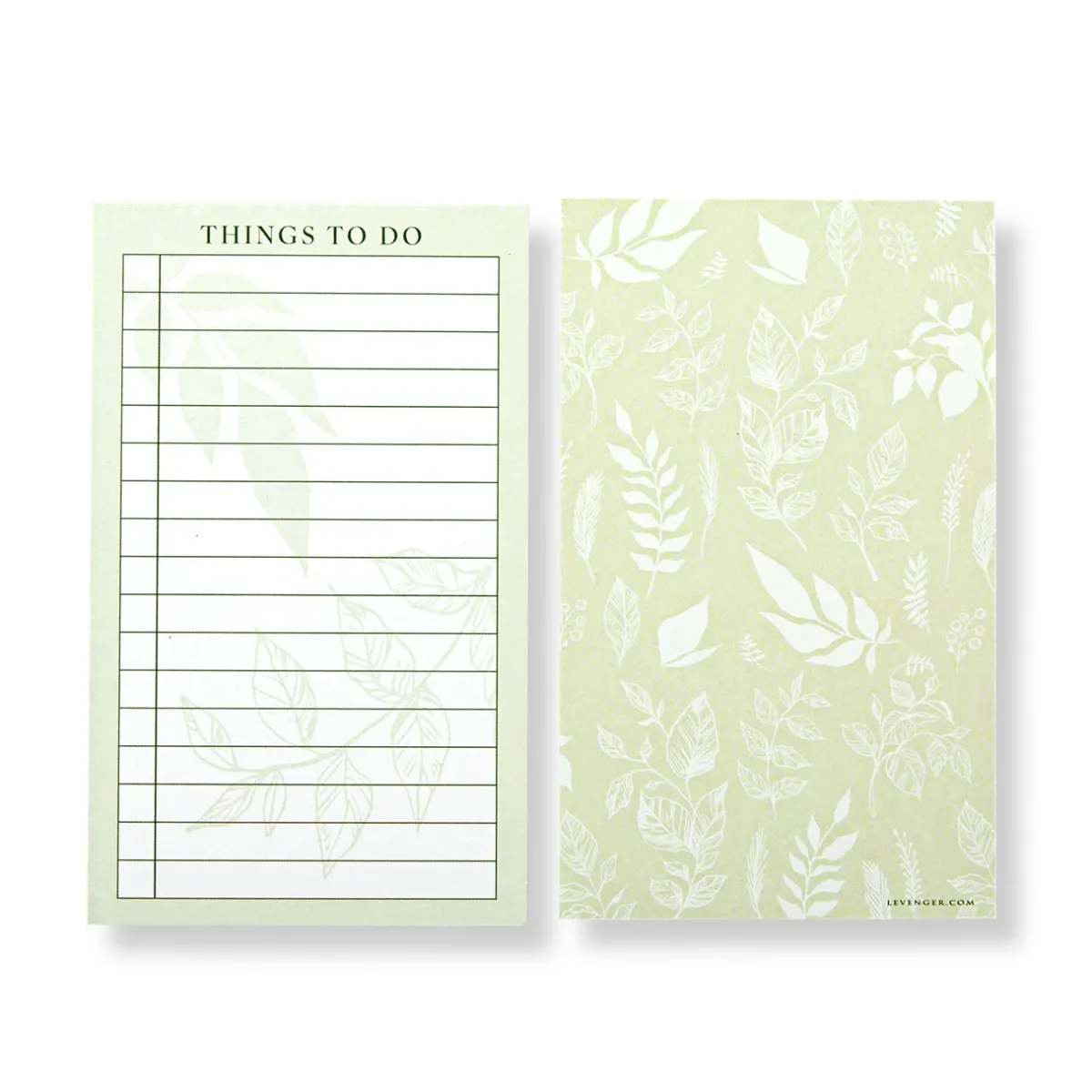 Levenger Premium Index Cards*Greenleaves 3 x 5 Cards (set of 25)