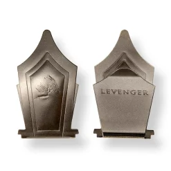 Levenger Bookmarks|Sticky Notes & Tabs*Gunmetal Page Nibs (set of 50)