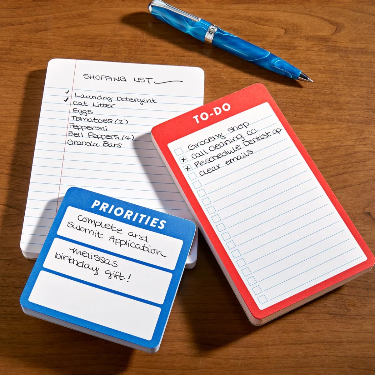 Levenger Freeleaf & Notepads*Heritage Trio Pads (set of 3)