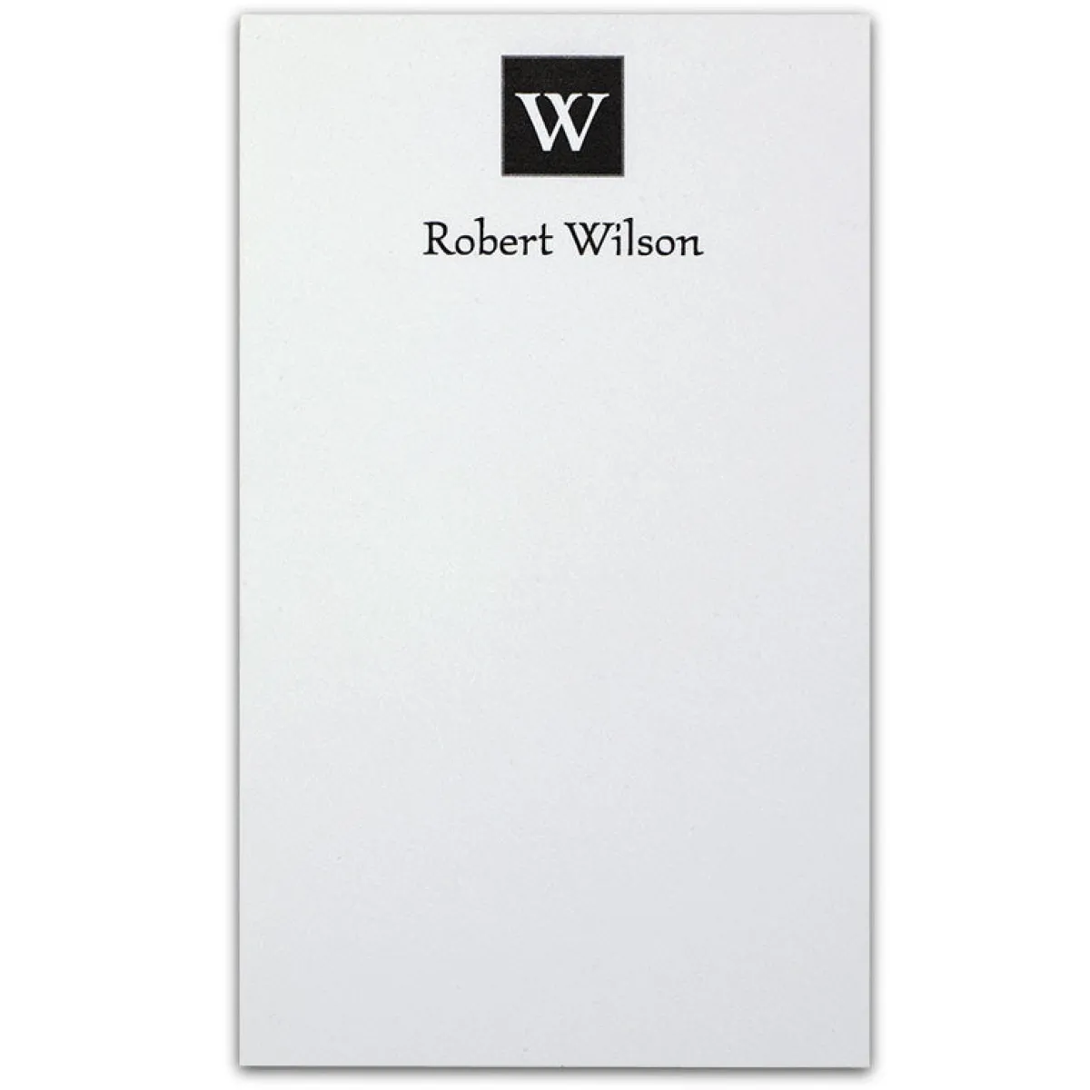 Levenger Premium Index Cards|Premium Personalized Index Cards*Insignia Personalized 3 x 5 Cards (set of 250)