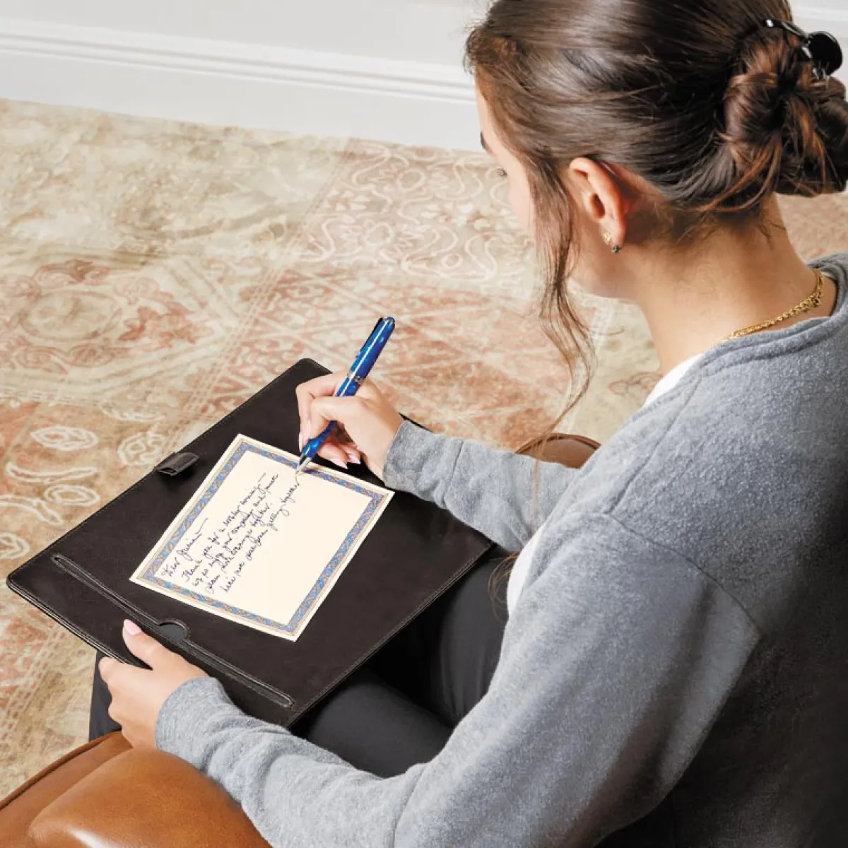 Levenger Padfolios|Workspace Organizers*Leather Freeleaf Pad Backer
