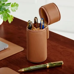 Levenger Pen Cases & Stands|Pen Cases & Stands*Leather Pen Capsule