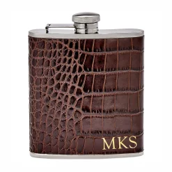 Levenger Travel Bags & Accessories*Leather Wrapped Flask