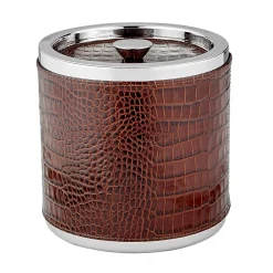 Levenger Business Gifts*Leather Wrapped Ice Bucket
