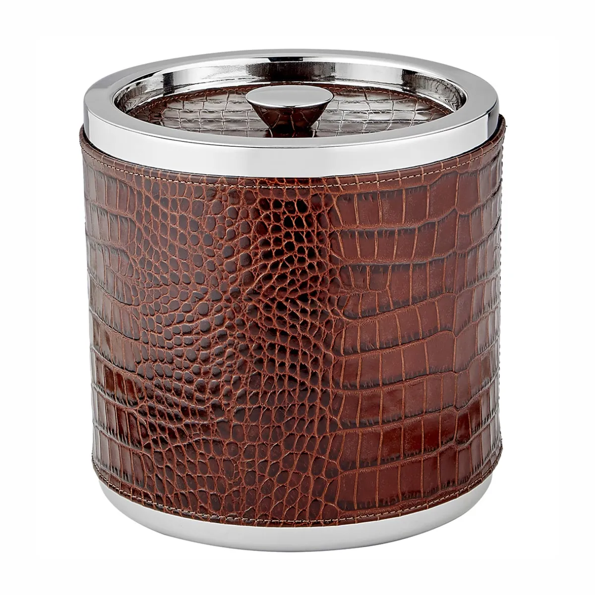 Levenger Business Gifts*Leather Wrapped Ice Bucket
