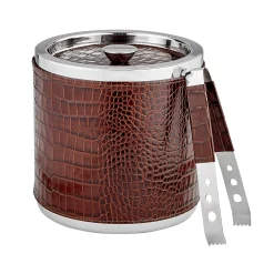 Levenger Business Gifts*Leather Wrapped Ice Bucket