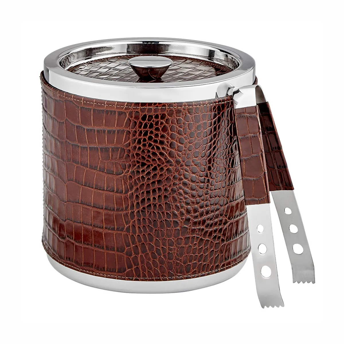 Levenger Business Gifts*Leather Wrapped Ice Bucket