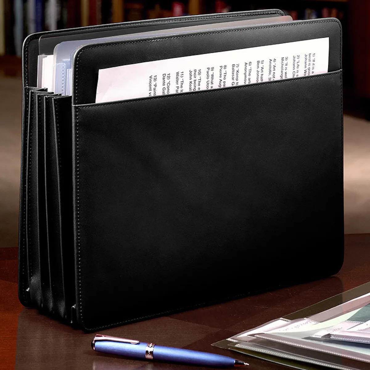 Levenger Filing & Folders|Filing & Folders*Leather-Rope, Letter