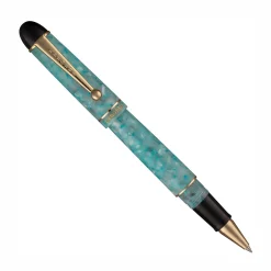 Levenger Rollerball Pens|Leboeuf*LeBoeuf Diamond Series Turquoise Sea Rollerball Pen