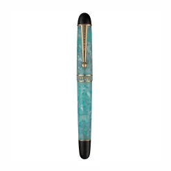 Levenger Rollerball Pens|Leboeuf*LeBoeuf Diamond Series Turquoise Sea Rollerball Pen