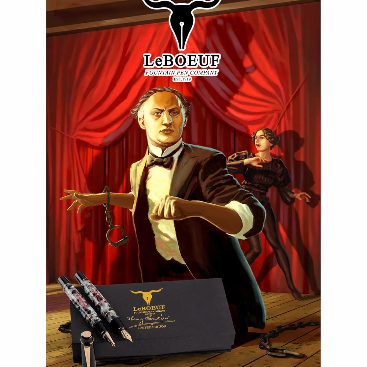 Levenger Rollerball Pens|Leboeuf*LeBoeuf Harry Houdini Rollerball Pen