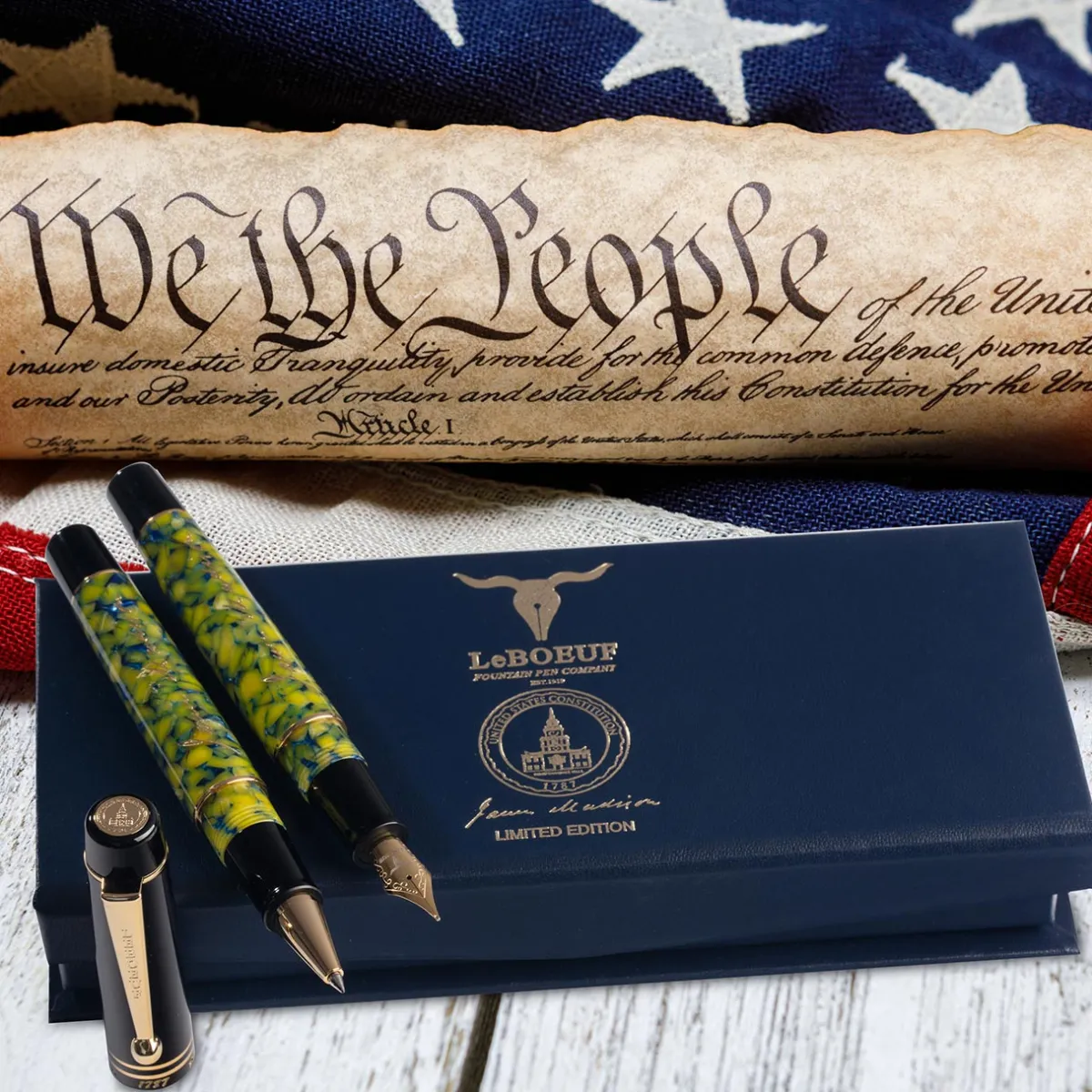 Levenger Fountain Pens|Leboeuf*LeBoeuf James Madison Fountain Pen
