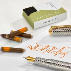 Levenger Levenger Inks & Refills|Fountain Pen Supplies*Ink Cartridges (set of 16)