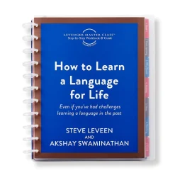 Levenger Letter Refills*Master Class How to Learn a Language for Life Circa Refill