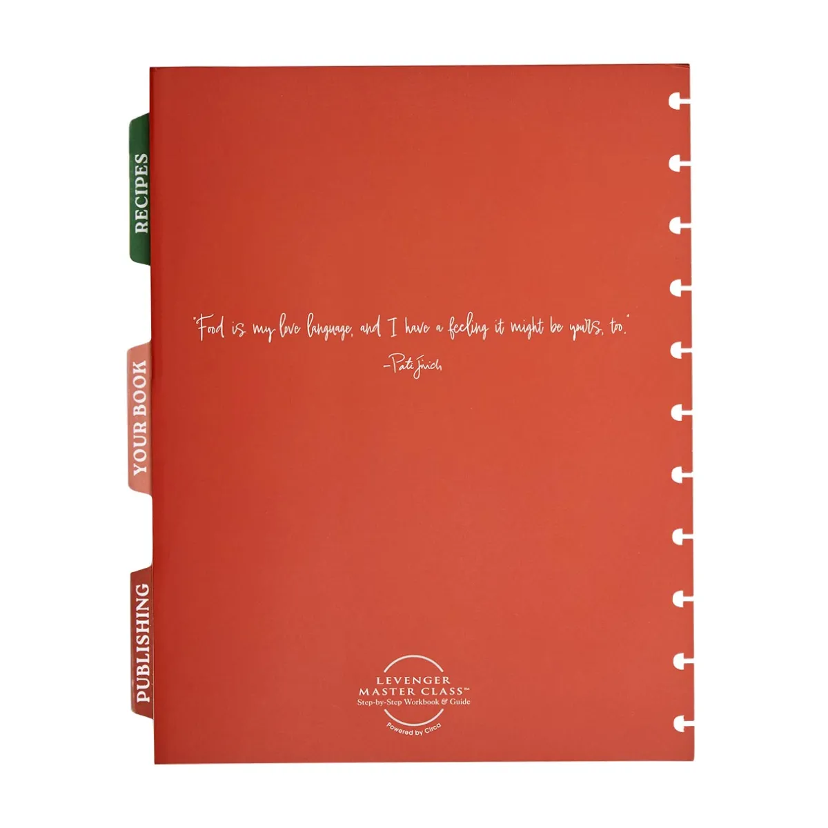 Levenger Letter Refills*Master Class How to Write a Cookbook Circa Refill