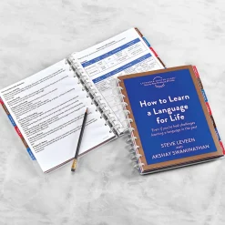 Levenger Letter Notebooks*Master Class How to Learn a Language for Life Circa Workbook