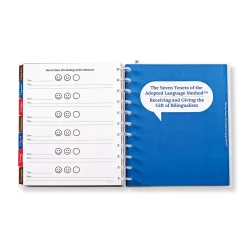 Levenger Letter Notebooks*Master Class How to Learn a Language for Life Circa Workbook