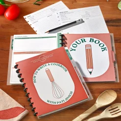 Levenger Letter Notebooks*Master Class How to Write a Cookbook Circa Workbook