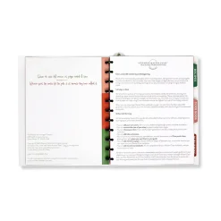 Levenger Letter Notebooks*Master Class How to Write a Cookbook Circa Workbook